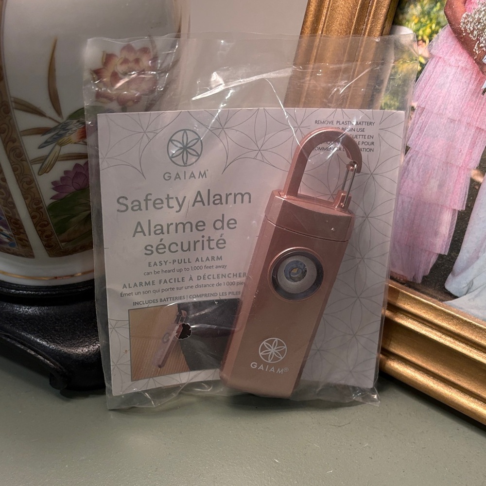 GAIAM Pink Safety Alarm